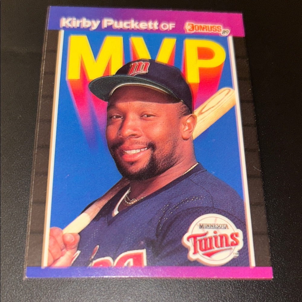 Donruss MVP Trading Card - Blue and Yellow